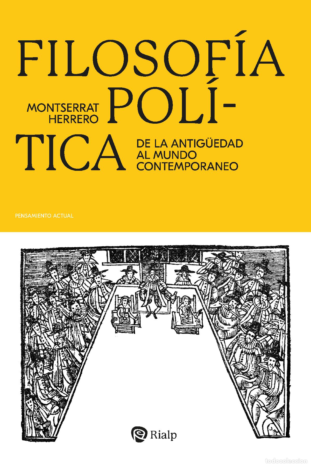Libros: FILOSOF&Iacute;A POL&Iacute;TICA - Herrero, Montserrat
