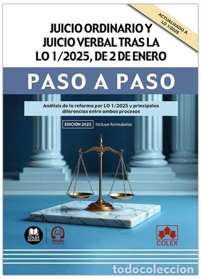 Livros: JUICIO ORDINARIO Y JUICIO VERBAL TRAS LA LO 1/2025 2 ENERO - AA.VV