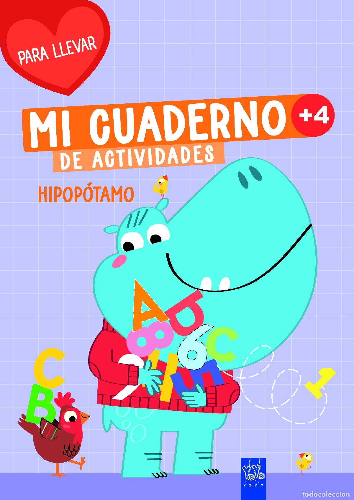 Libros: MI CUADERNO DE ACTIVIDADES PARA LLEVAR. HIPOP&Oacute;TAMO - YOYO