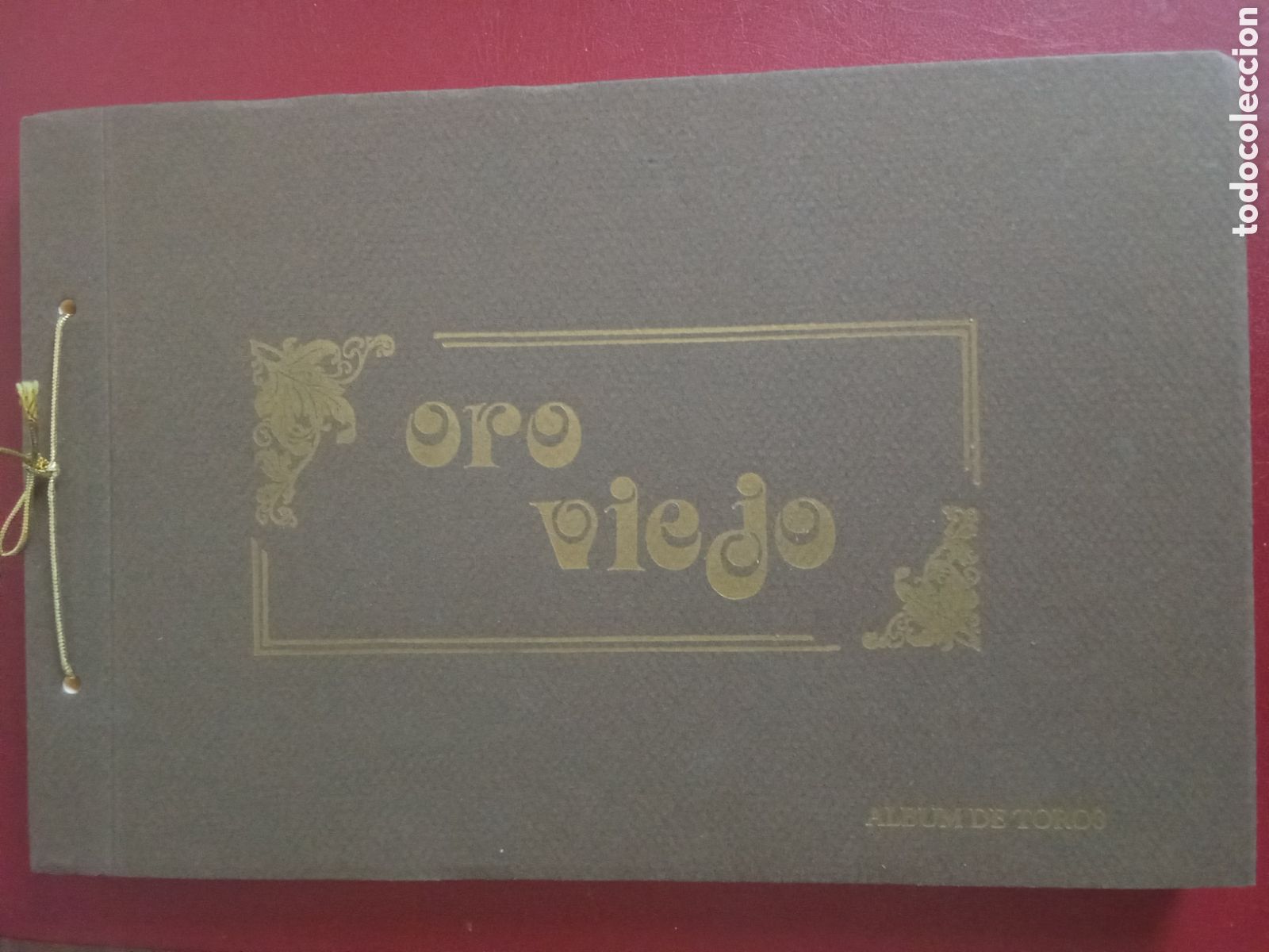Libros: ORO VIEJO ,&Aacute;lbum de Toros,Zaragoza 1992,editado por Enrique Asin, JMJ