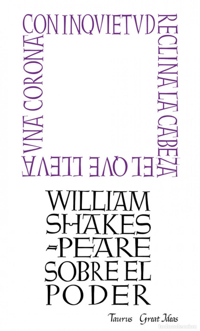 Libros: SOBRE EL PODER - Shakespeare, William