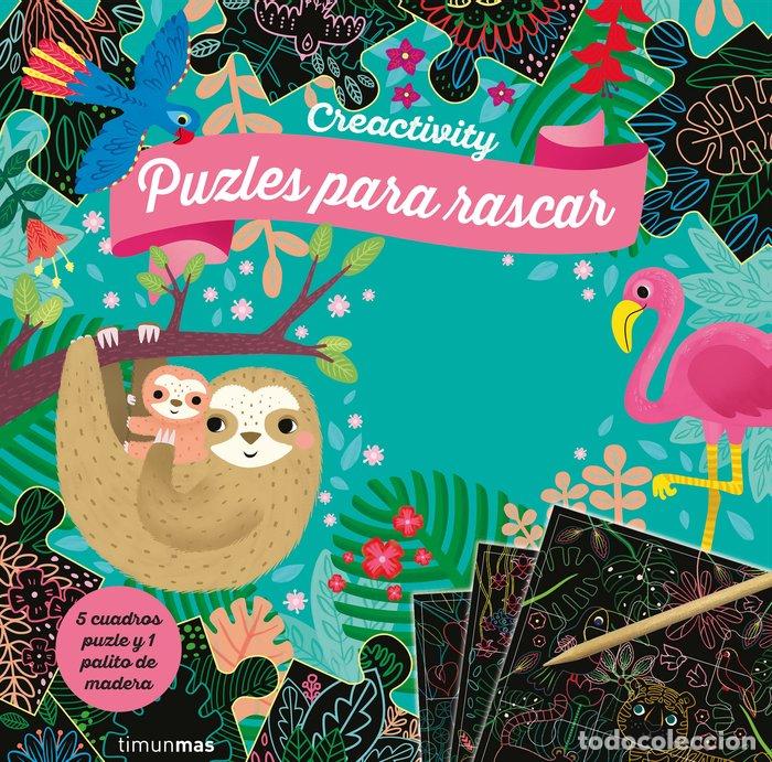 books: CREACTIVITY JUNGLA PUZZLES PARA RASCAR - AA.VV