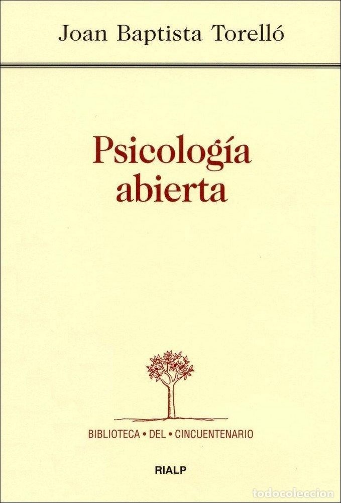 books: PSICOLOGIA ABIERTA - TORELLO, JOAN BAPTISTA