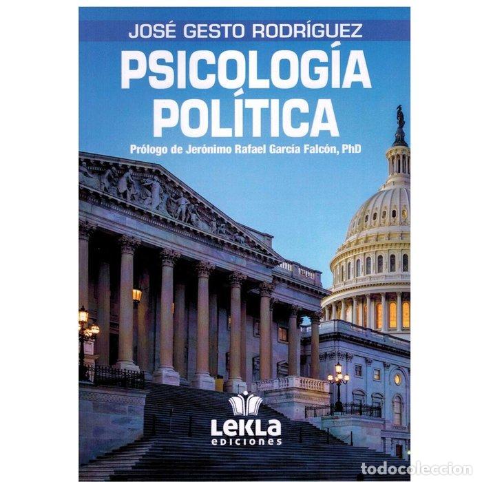 Libros: PSICOLOGIA POLITICA - GESTO RODRIGUEZ, JOSE
