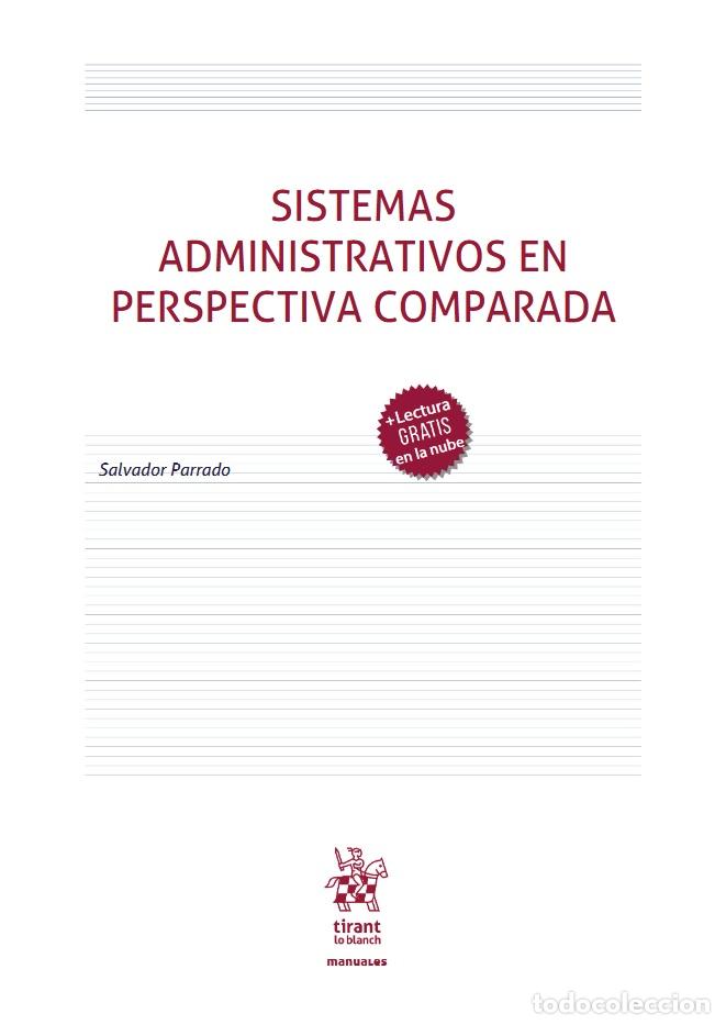 Livres: SISTEMAS ADMINISTRATIVOS EN PRESPECTIVA COMPARADA - PARRADO, SALVADOR