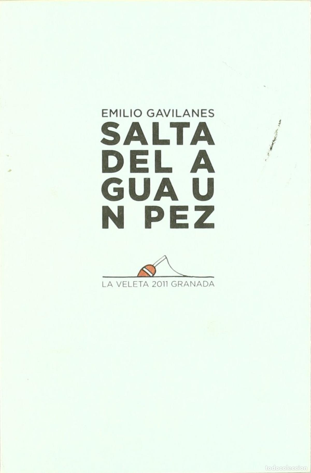 B&uuml;cher: SALTA DEL AGUA UN PEZ - Gavilanes, Emilio