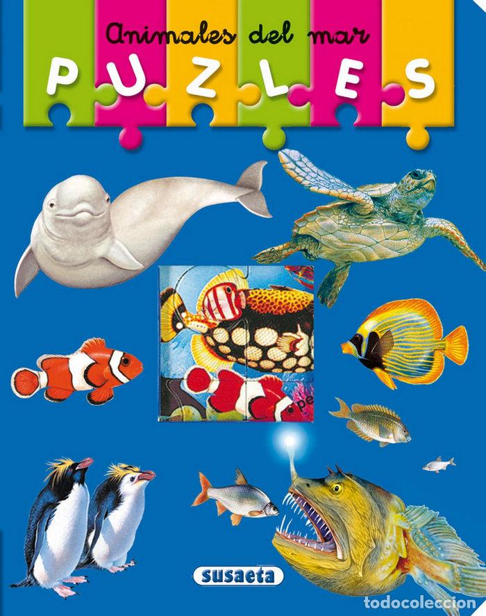 Libros: ANIMALES DEL MAR PUZZLES - AA.VV