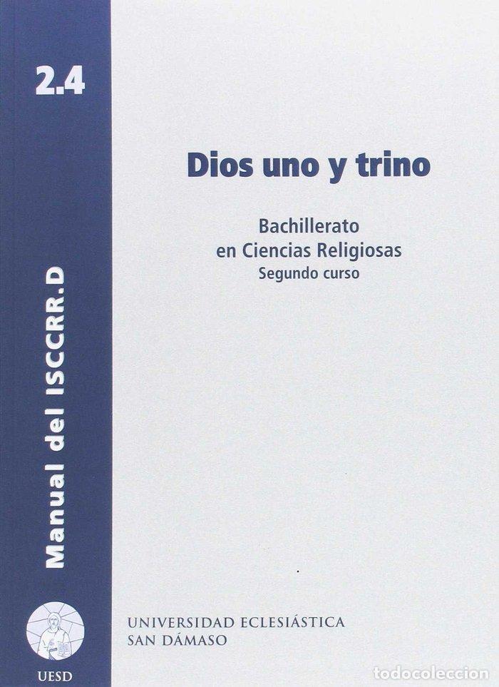 Libri: DIOS UNO Y TRINO - TORA&Ntilde;O LOPEZ, EDUARDO