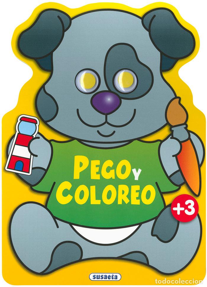 Libros: PEGO Y COLOREO ANIMALES 4 - BUSQUETS, JORDI