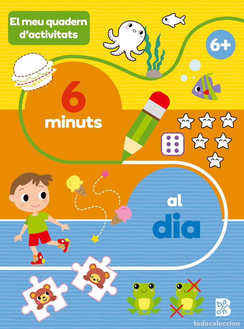 Libros: EL MEU QUADERN D'ACTIVITATS-6 MINUTS AL DIA - BALLON
