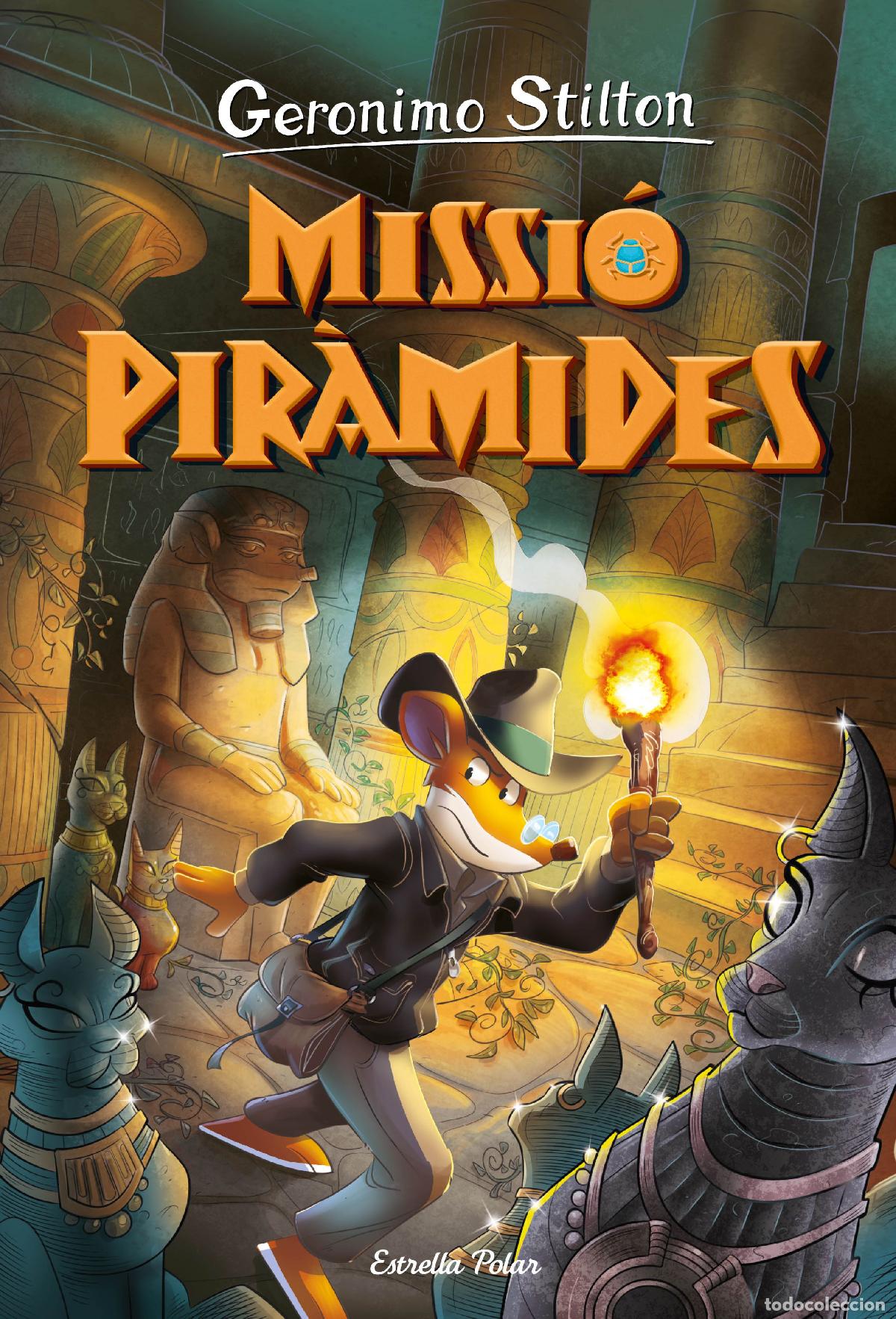Livros: VIATGE EN EL TEMPS 14. MISSI&Oacute; PIR&Agrave;MIDES - Stilton, Geronimo