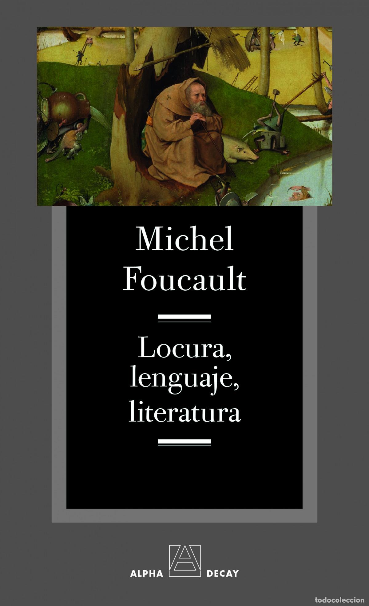 Livres: LOCURA, LENGUAJE, LITERATURA - Foucault, Michel