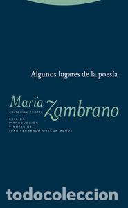 B&uuml;cher: ALGUNOS LUGARES DE LA POESIA - ZAMBRANO, MARIA