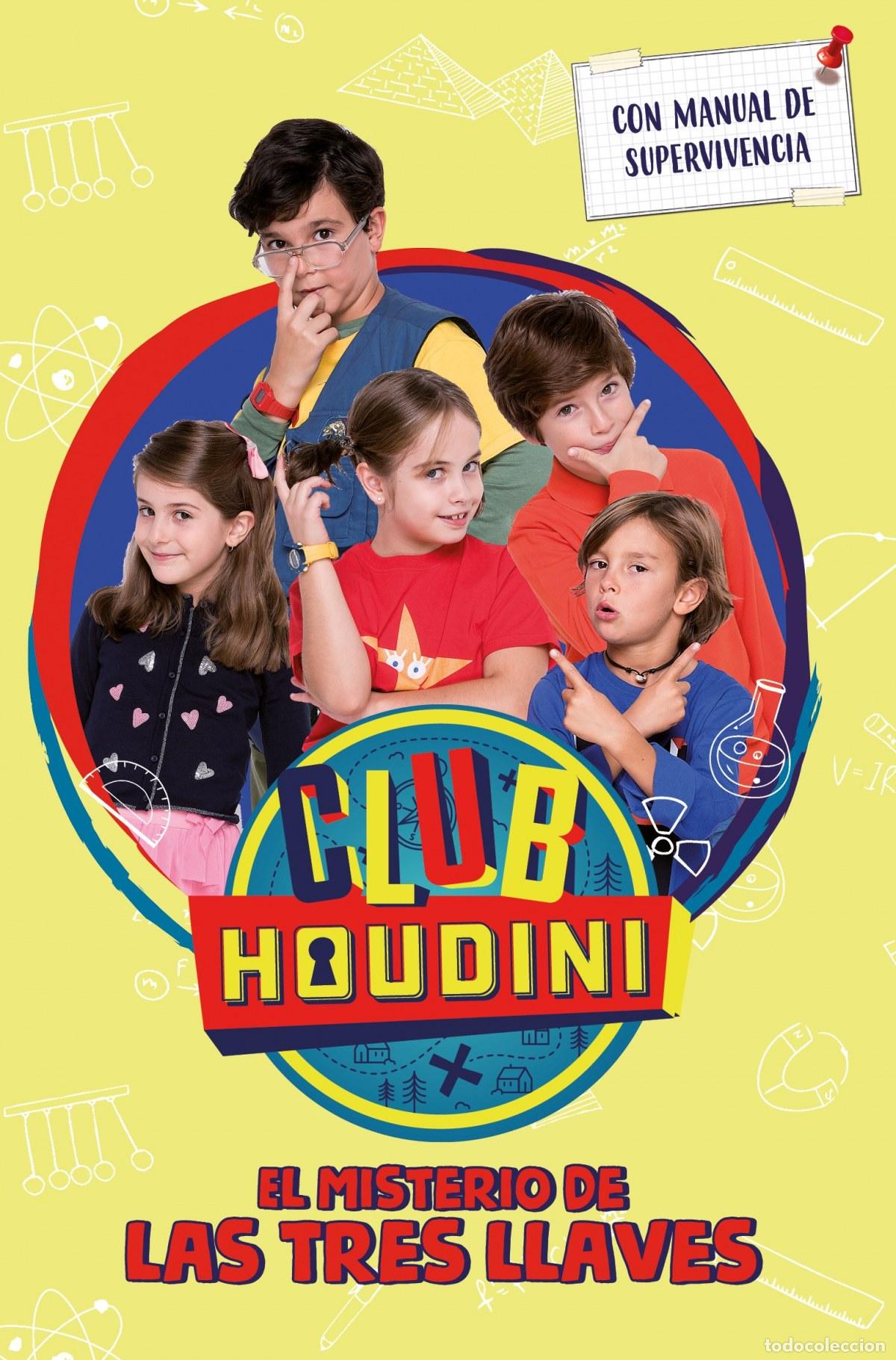 Libros: EL MISTERIO DE LA TRES LLAVES (CLUB HOUDINI) - Disney