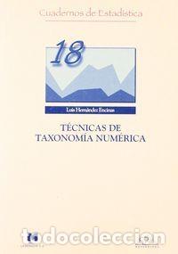 Livros: TECNICAS DE TAXONOMIA NUMERICA (18) - HERNANDEZ, LUIS