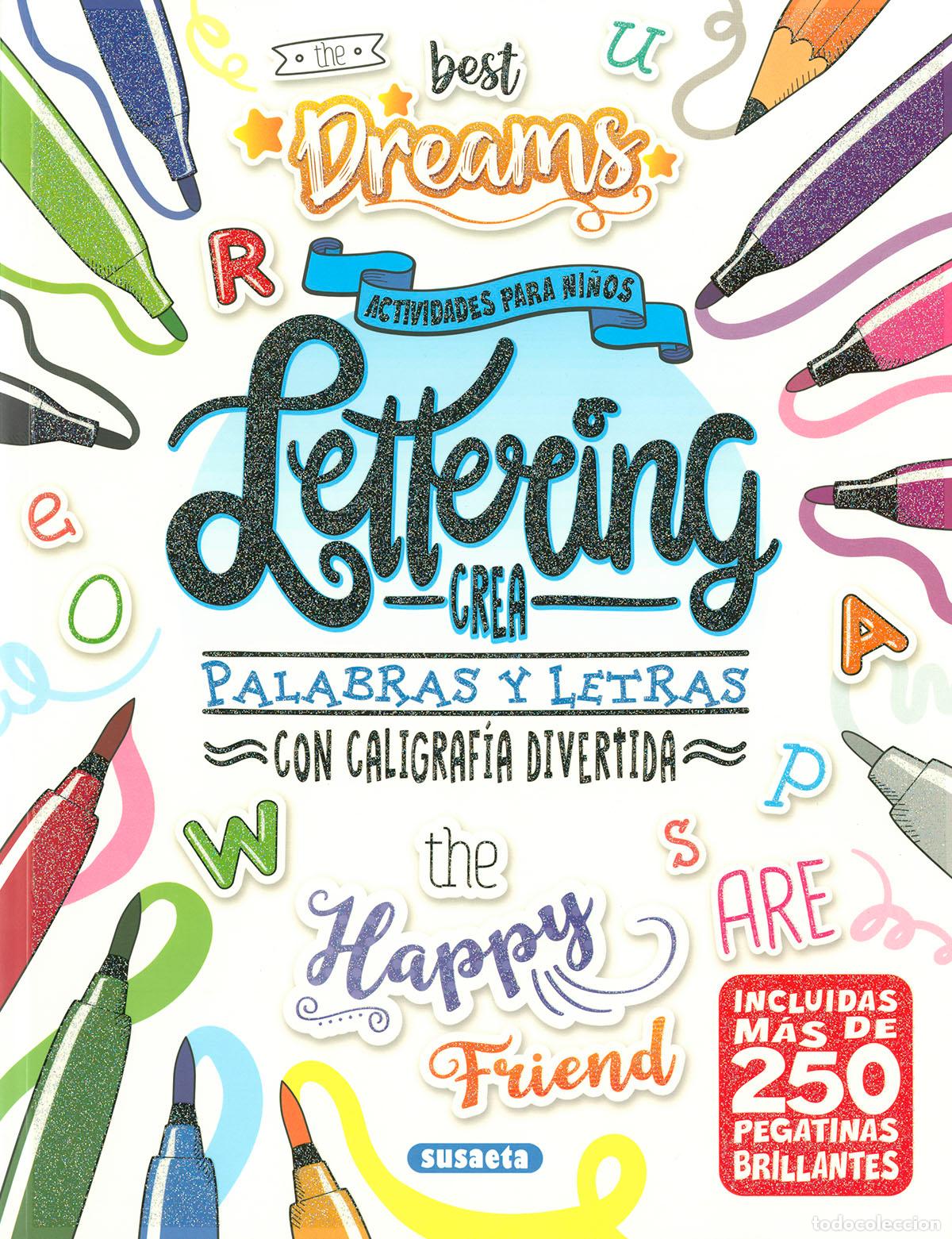 Libros: LETTERING. CREA PALABRAS Y LETRAS - Susaeta, Equipo
