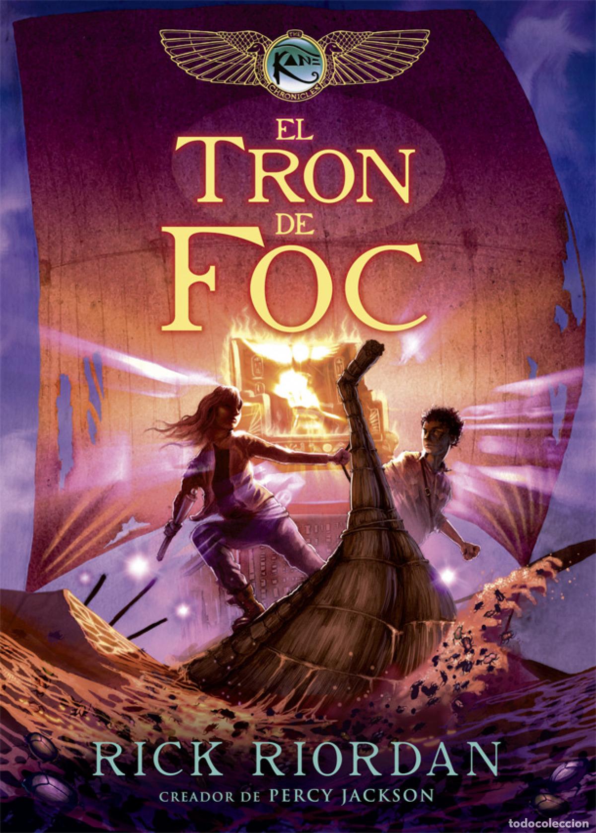 Libri: EL TRON DE FOC - Riordan, Rick