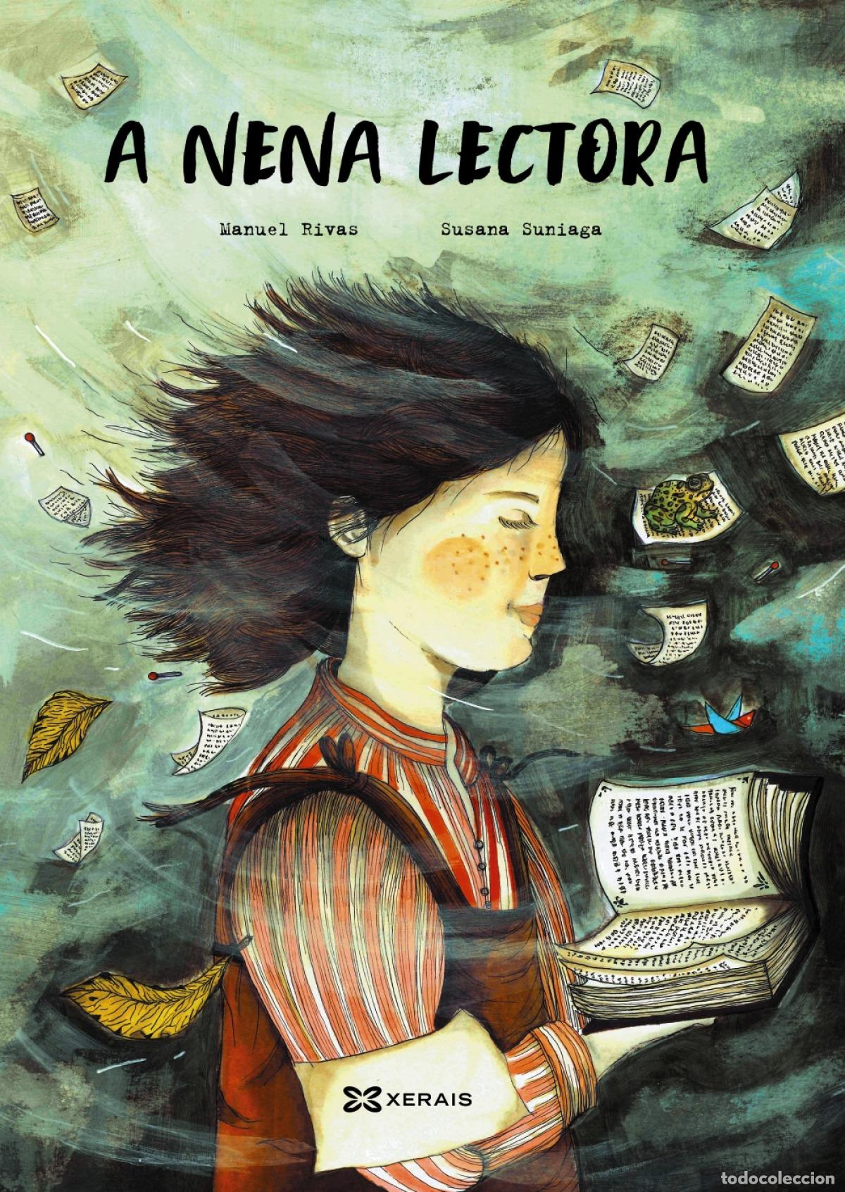 Livres: A NENA LECTORA - Rivas, Manuel