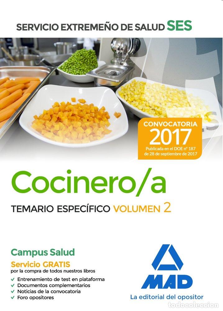 Livres: COCINERO/A SES 2017 TEMARIO ESPECIFICO VOL 2 - NO DISPONIBLE