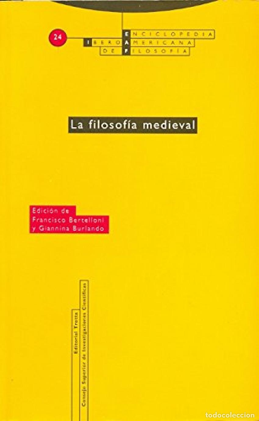 Libri: LA FILOSOF&Iacute;A MEDIEVAL - Bertelloni, Francisco