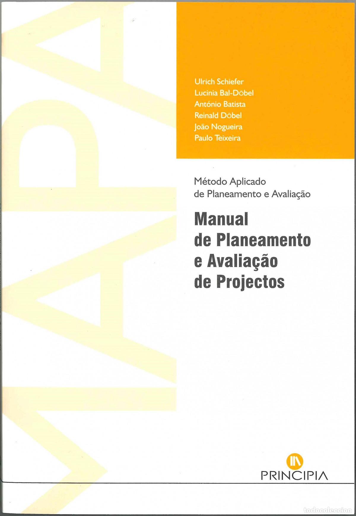Libros: MAPA - MANUAL PLANEAM. AVALIA&Ccedil;AO DE PROJECTOS - VV.AA.