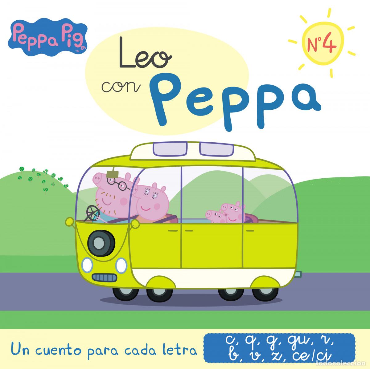 Libros: UN CUENTO PARA CADA LETRA: C, Q, G, GU, R (SONIDO SUAVE), B, V, Z, CE-CI (LEO CON PEPPA PIG 4) - Has