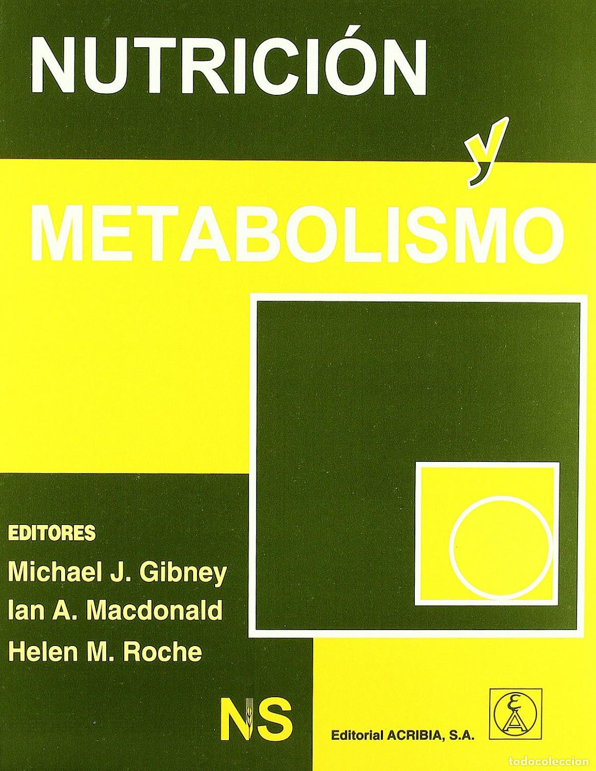 Libros: NUTRICI&Oacute;N/METABOLISMO - VV.AA.