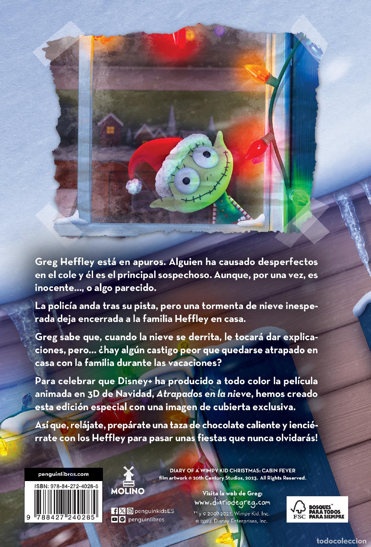 Libros: DIARIO DE GREG 6- &iexcl;ATRAPADOS EN LA NIEVE! (EDICI&Oacute;N ESPECIAL DE LA PEL&Iacute;CULA DE DISNEY+) - Kinney, Jef