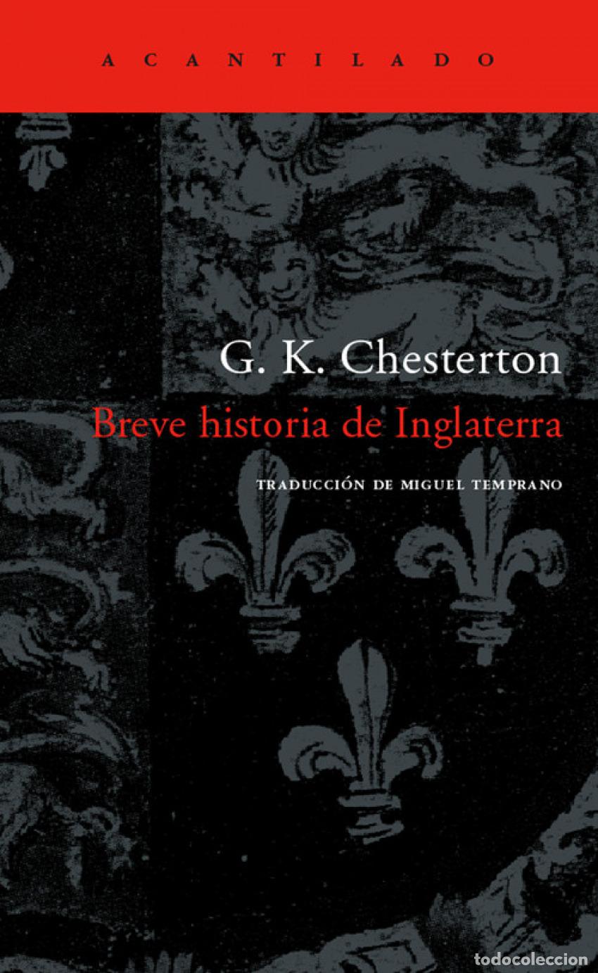 Libros: BREVE HISTORIA DE INGLATERRA - Chesteron, G K