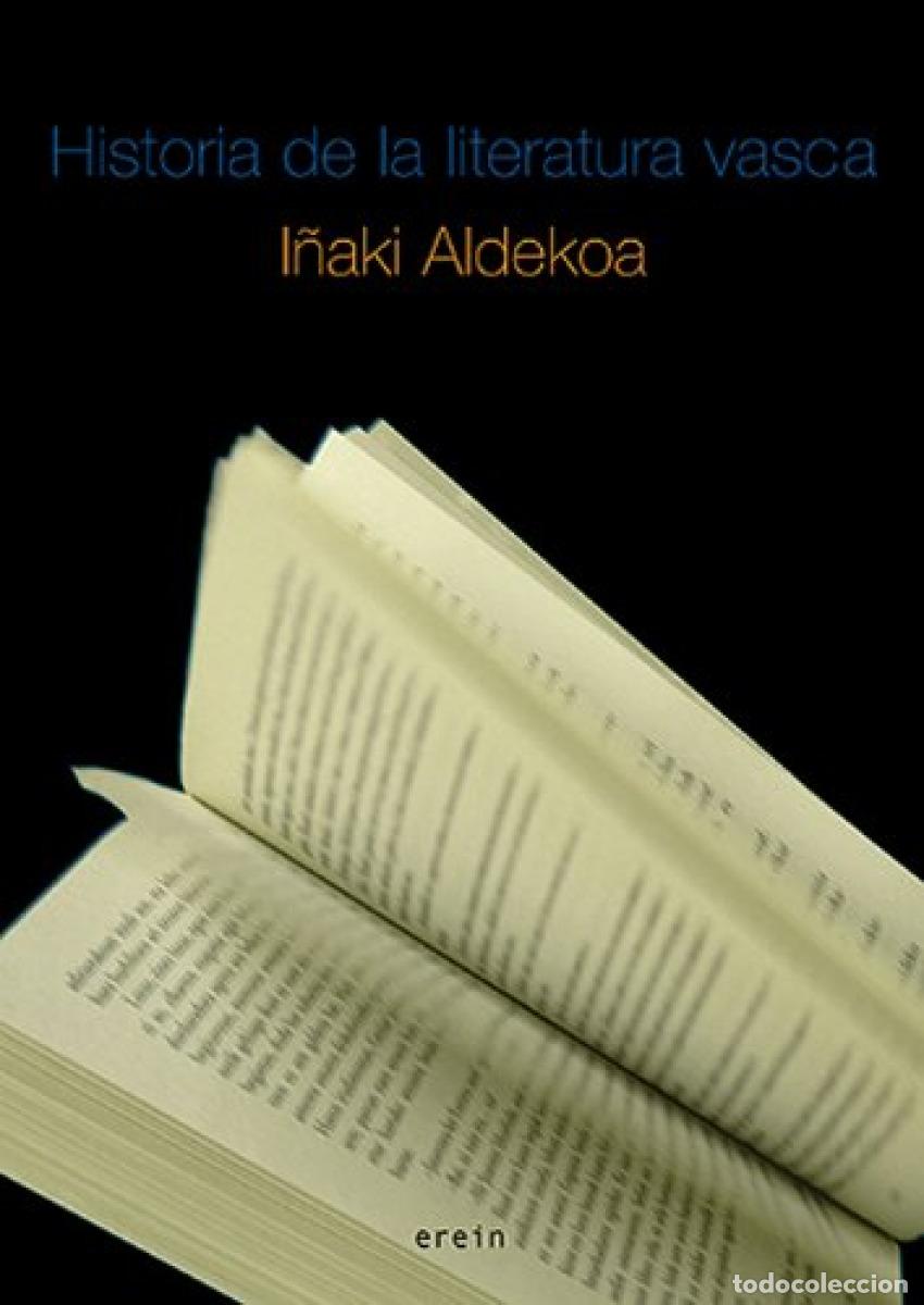 Livros: HISTORIA DE LA LITERATURA VASCA - I&ntilde;aki Aldekoa Beitia