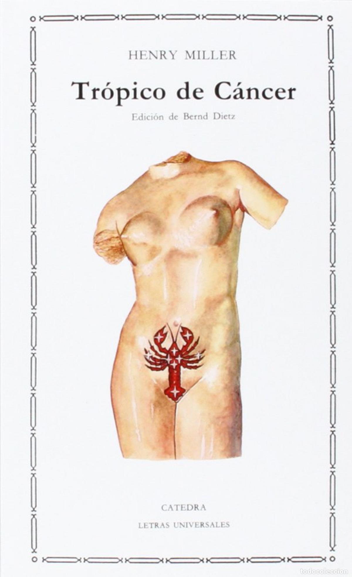 Libros: TR&Oacute;PICO DE C&Aacute;NCER - Miller, Henry