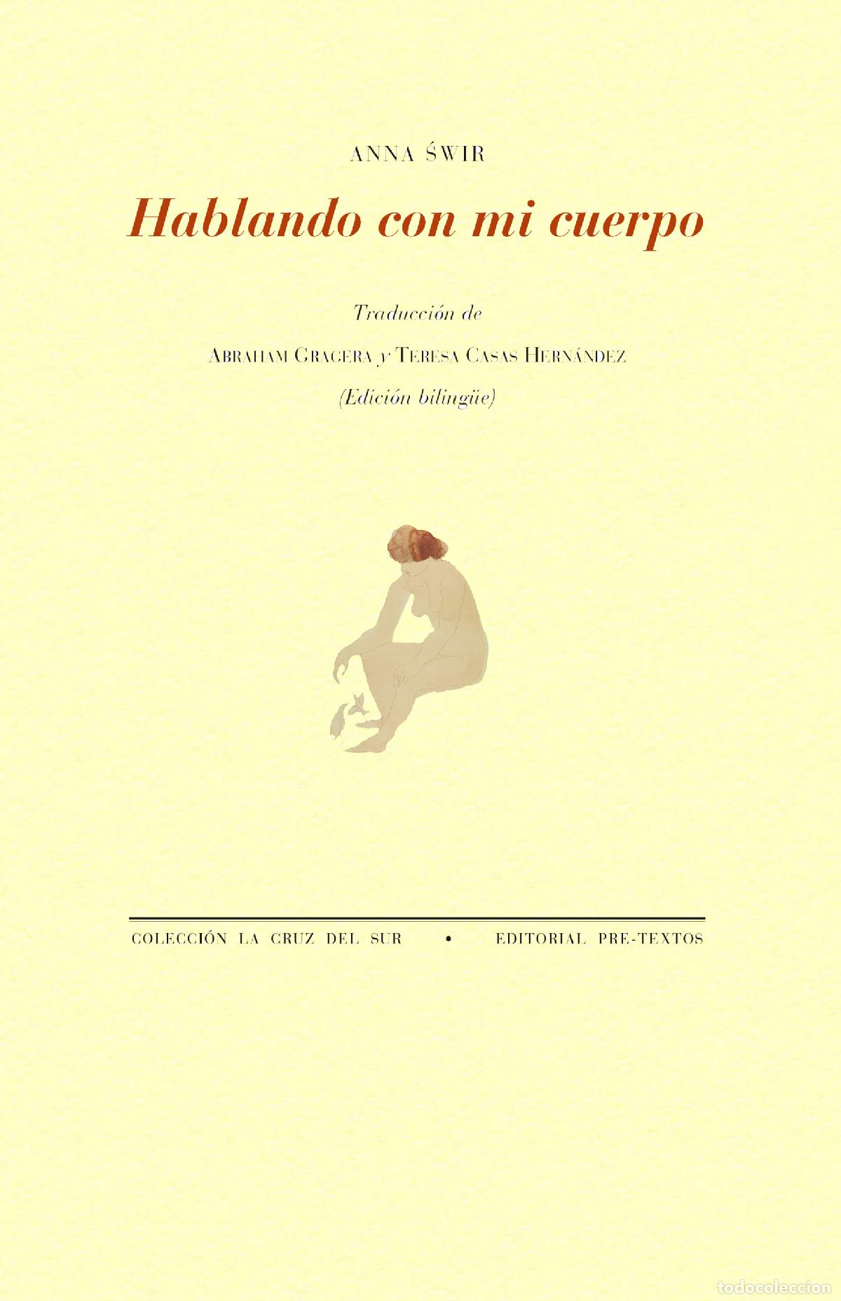 Libros: HABLANDO CON MI CUERPO - SWIR, ANNA