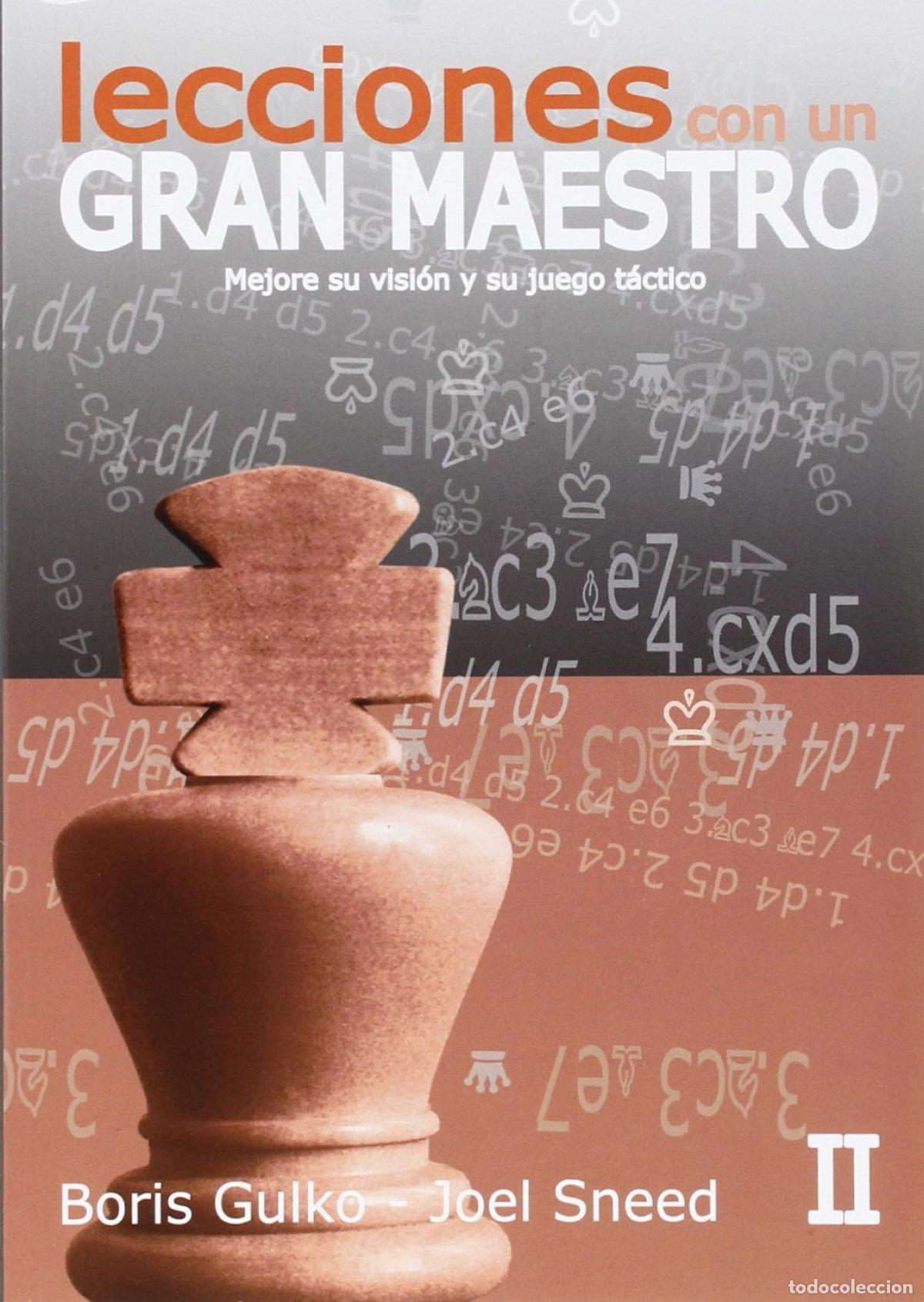 books: LECCIONES GRAN MAESTRO II - GULKO, BORIS