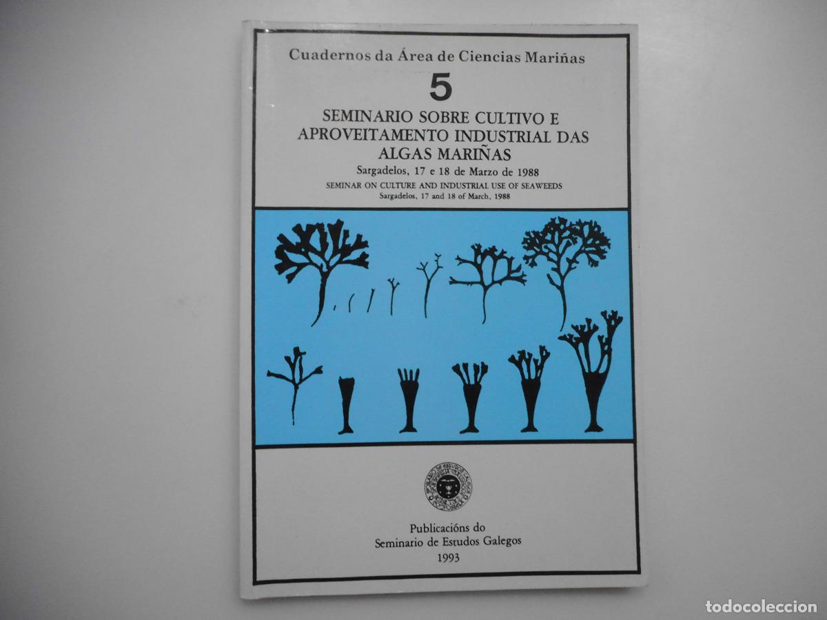 books: SEMINARIO SOBRE CULTIVO O APROVEITAMENTO DAS ALGA MARI&Ntilde;AS - VARIOS