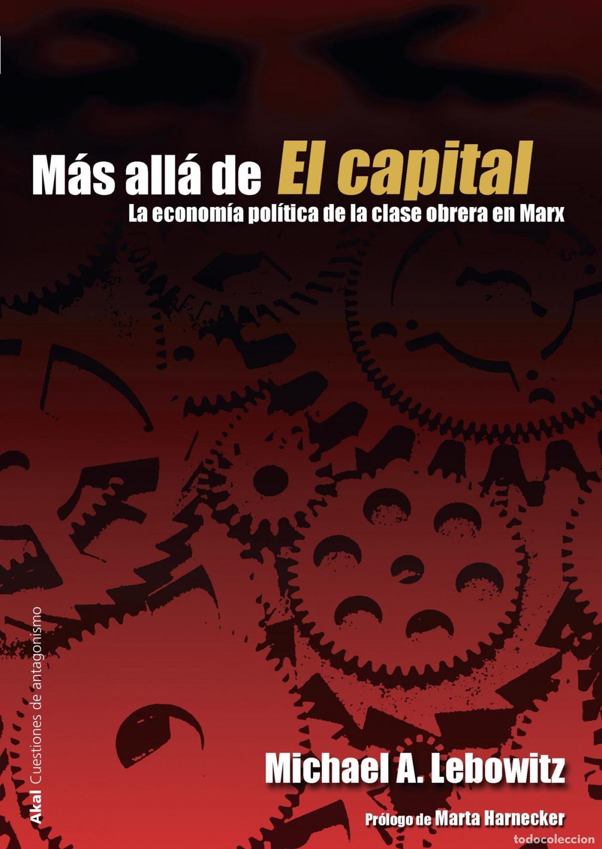 Livros: M&Aacute;S ALLA DE EL CAPITAL - Lebowitz, Michael