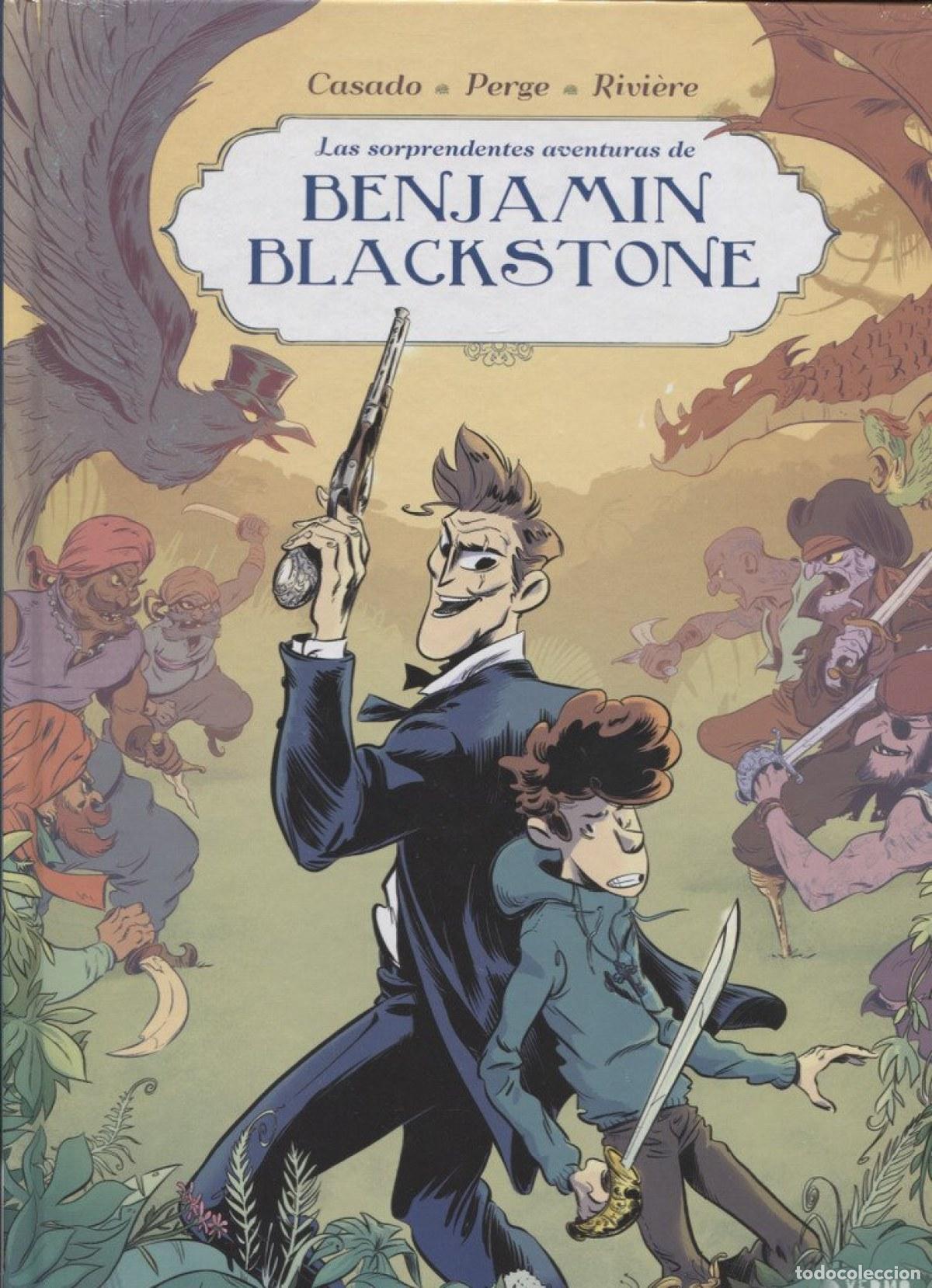 Libros: LOS SORPRENDENTES AVENTURAS DE BENJAMIN BLACKSTONE - Perge