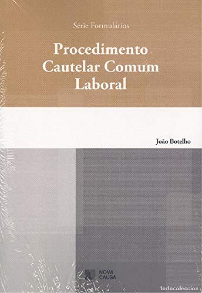 B&uuml;cher: PROCEDIMIENTO CAUTELAR COMUM LABORAL - Botelho, Joao