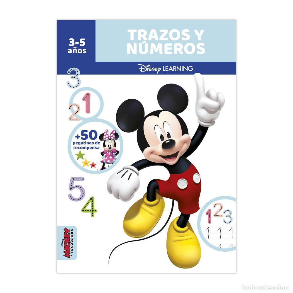 B&uuml;cher: DISNEY TRAZOS Y NUMEROS MICKEY 3 5 A&Ntilde;OS - IMAGILAND