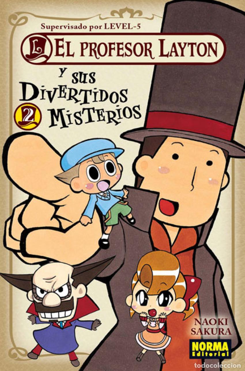 Libri: EL PROFESPR LAYTON Y SUS DIVERTIDOS MISTERIOS - Sakura, Naoki