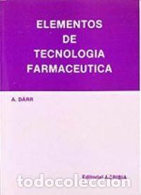 Livres: ELEMENTOS DE TECNOLOGIA FARMACEUTICA - DARR, ALFRED