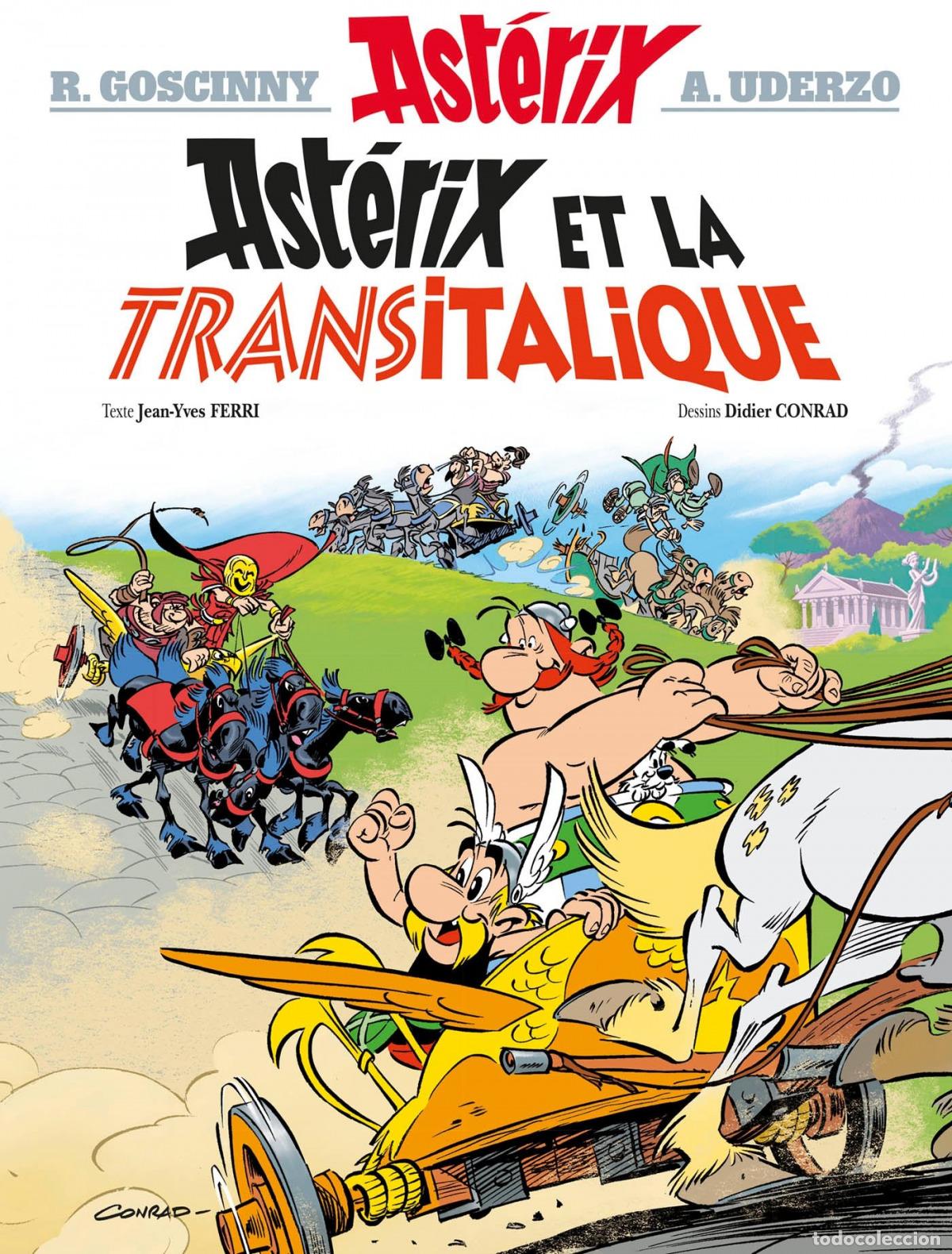 Libros: ASTERIX ET LA TRANSITALIQUE - Goscinny, Rene
