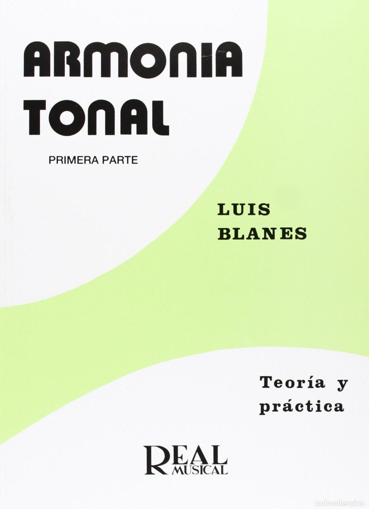 Libros: ARMONIA TONAL - BLANES ARQUES, LUIS