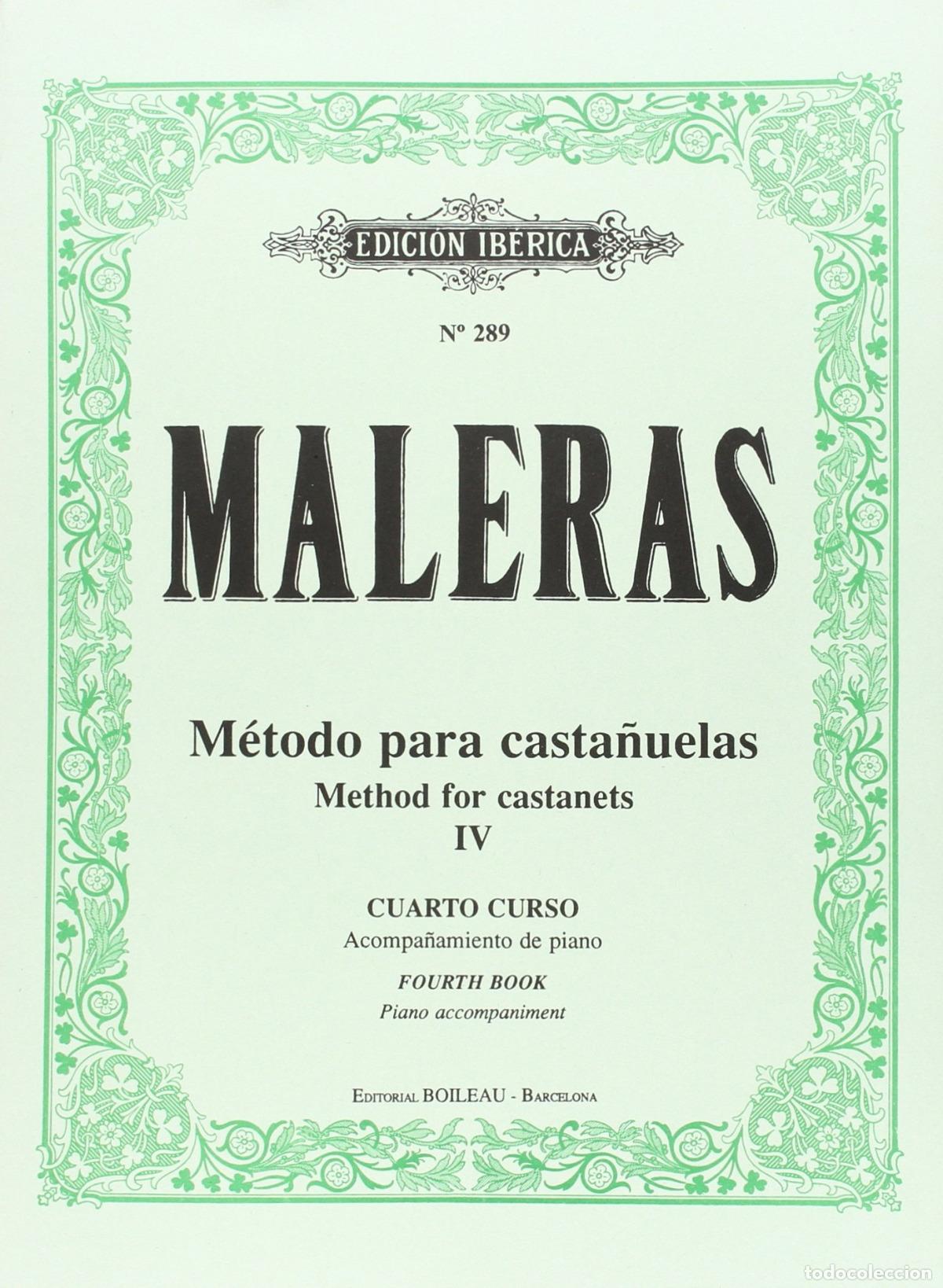 Libri: M&Eacute;TODO DE CASTA&Ntilde;UELAS CURSO 4 ACOMP. - MALERAS, Emma