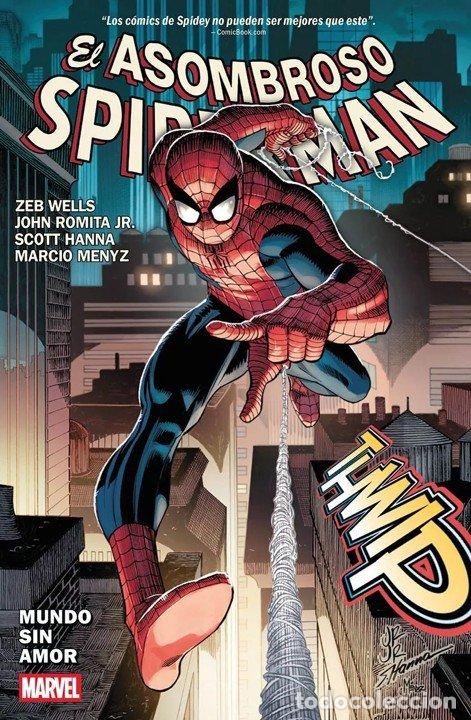 Libros: EL ASOMBROSO SPIDERMAN DE ZEB WELLS 1 MUNDO SIN AMOR - ZEB WELLS