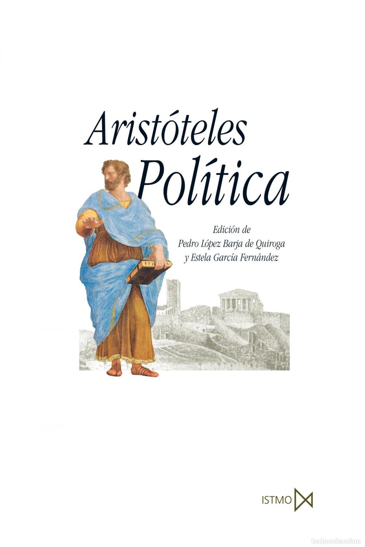 Libros: LA POL?TICA - ARISTOTELES