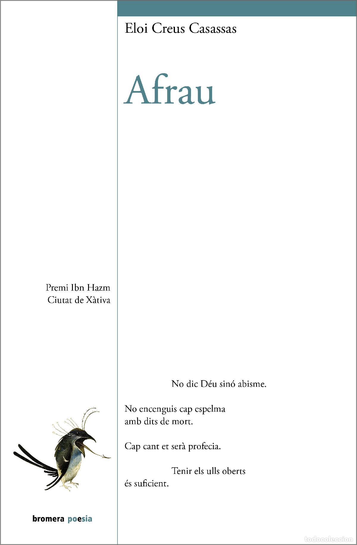 books: AFRAU - ELOI CREUS CASASSAS