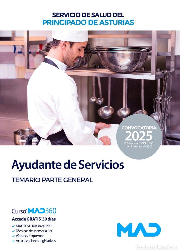 books: AYUDANTE SERVICIOS TEMARIO PARTE GENERAL PRINCIPADO ASTURIA - AA.VV