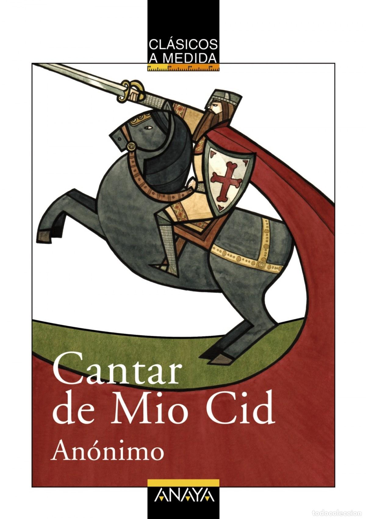 Libros: CANTAR DE MIO CID - An&oacute;nimo