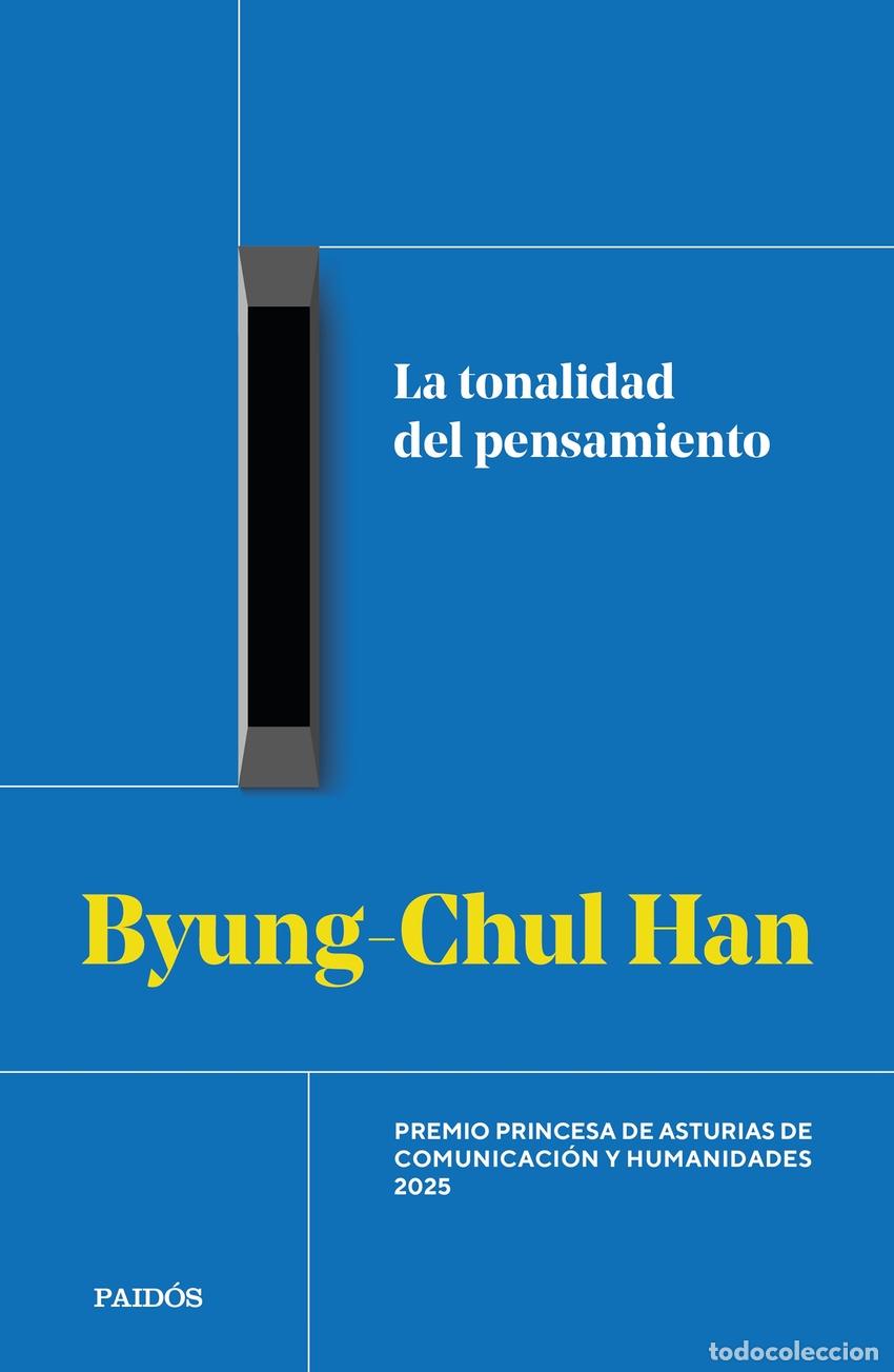 Libros: LA TONALIDAD DEL PENSAMIENTO - Han, Byung Chul