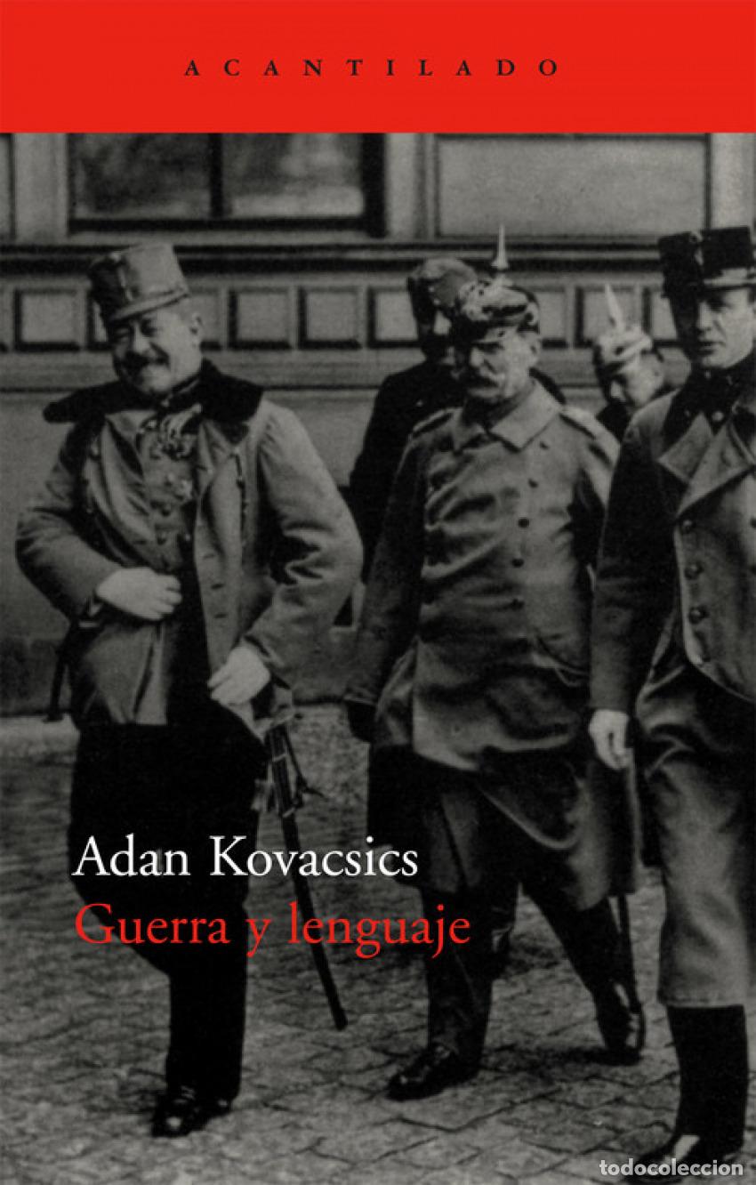 Livres: GUERRA Y LENGUAJE - KOVACSICS, ADAN